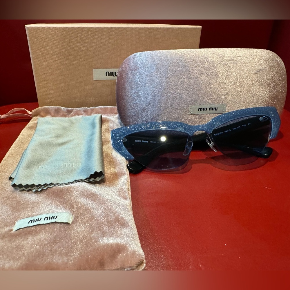 Miu Miu 59mm Modern Cat Eye Sunglasses